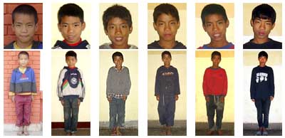 Subashs Passbilder von 2003 bis 2008/09