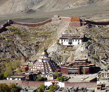 Das Kloster von Gyantse